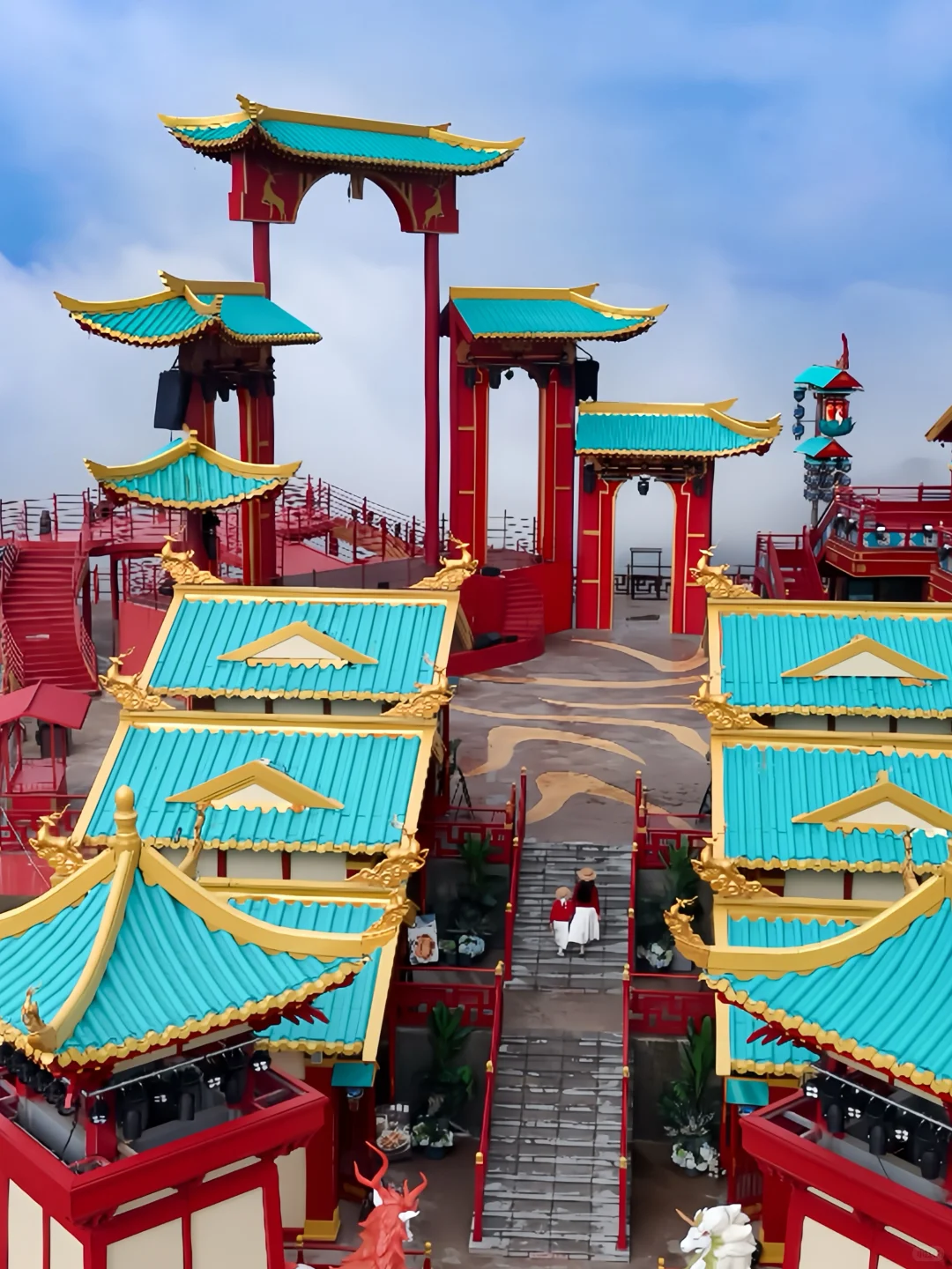 浙江沪‼️一定要带娃去一次的高空童话世界🦌