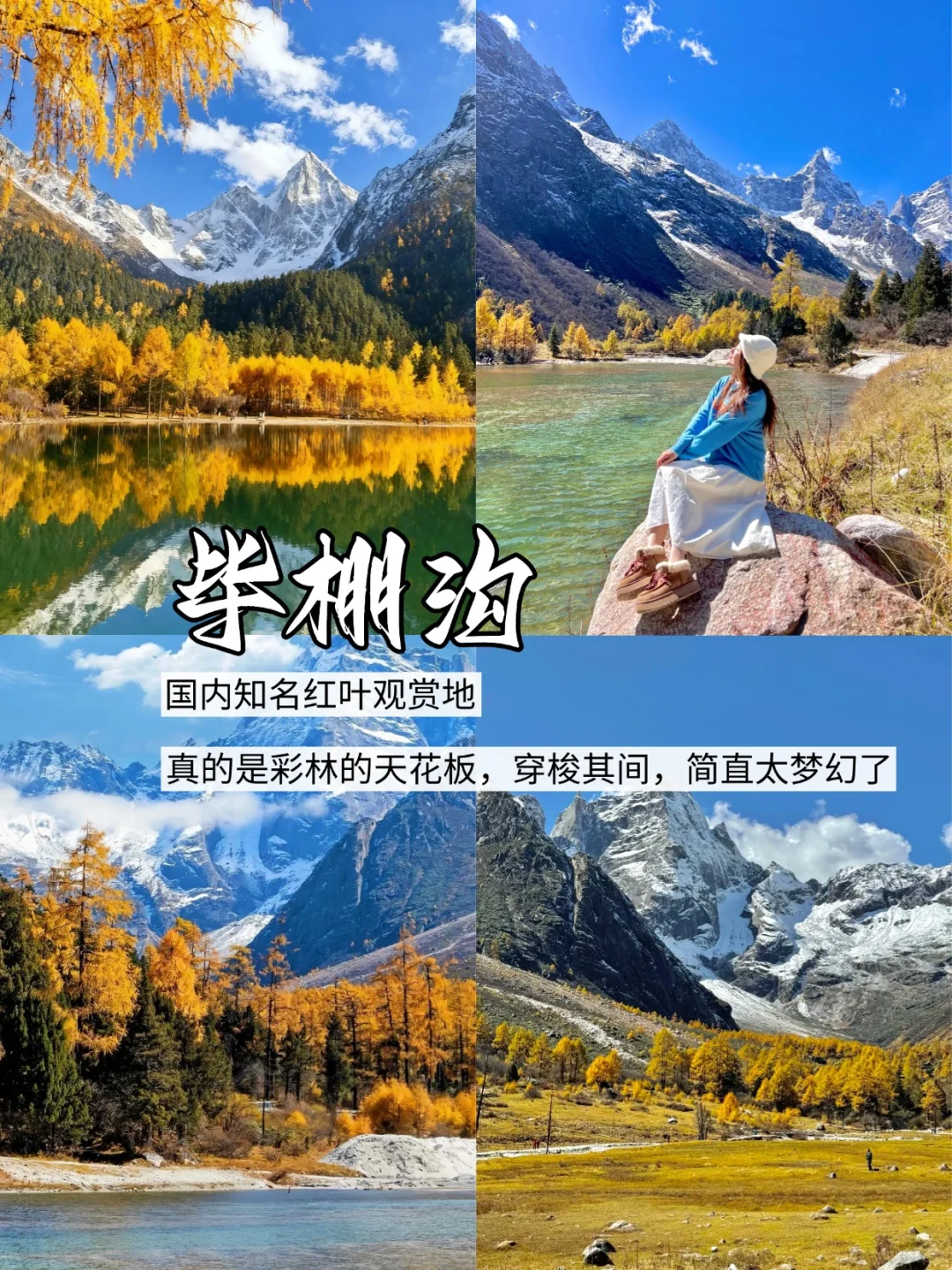 📍川西｜秋天🍂必打卡的九大景点🔥