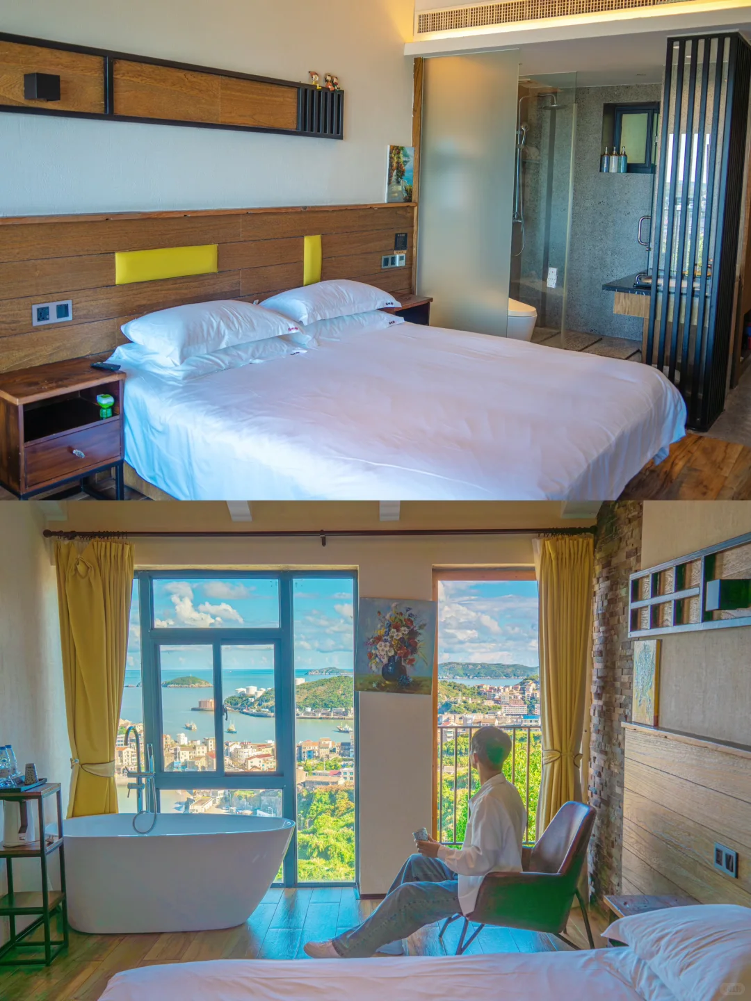 不是意大利❗️是浙江被严重低估的七彩渔村❗️