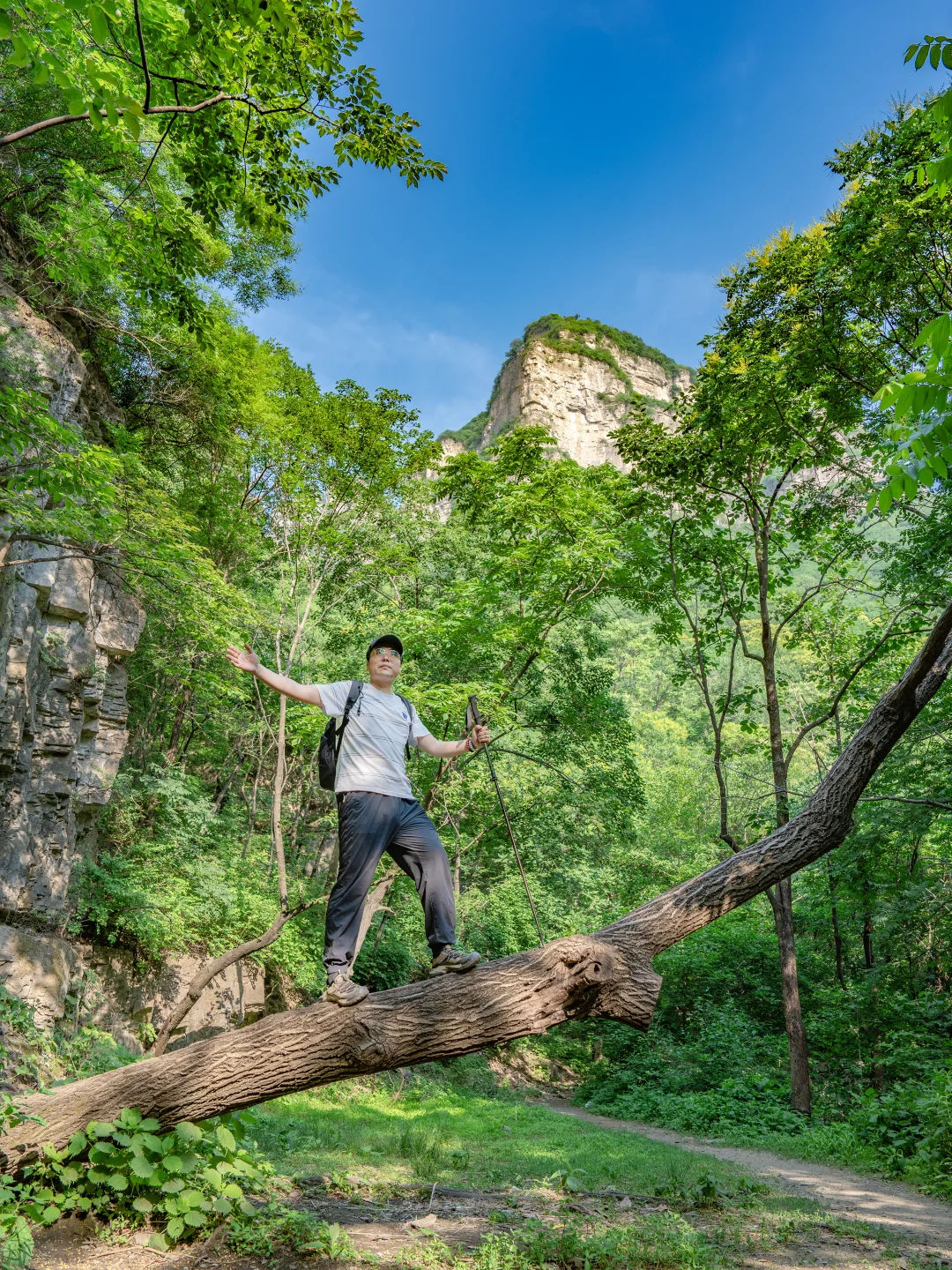 这是属于京津冀人的天门山！景美还免费~