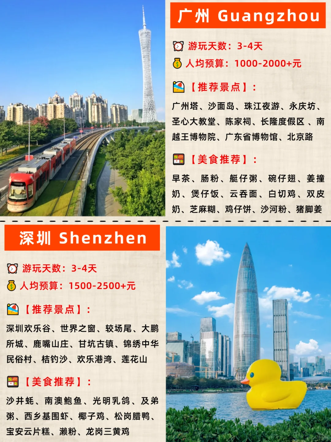 终于有人把广东旅游说明白了！一篇搞懂广东