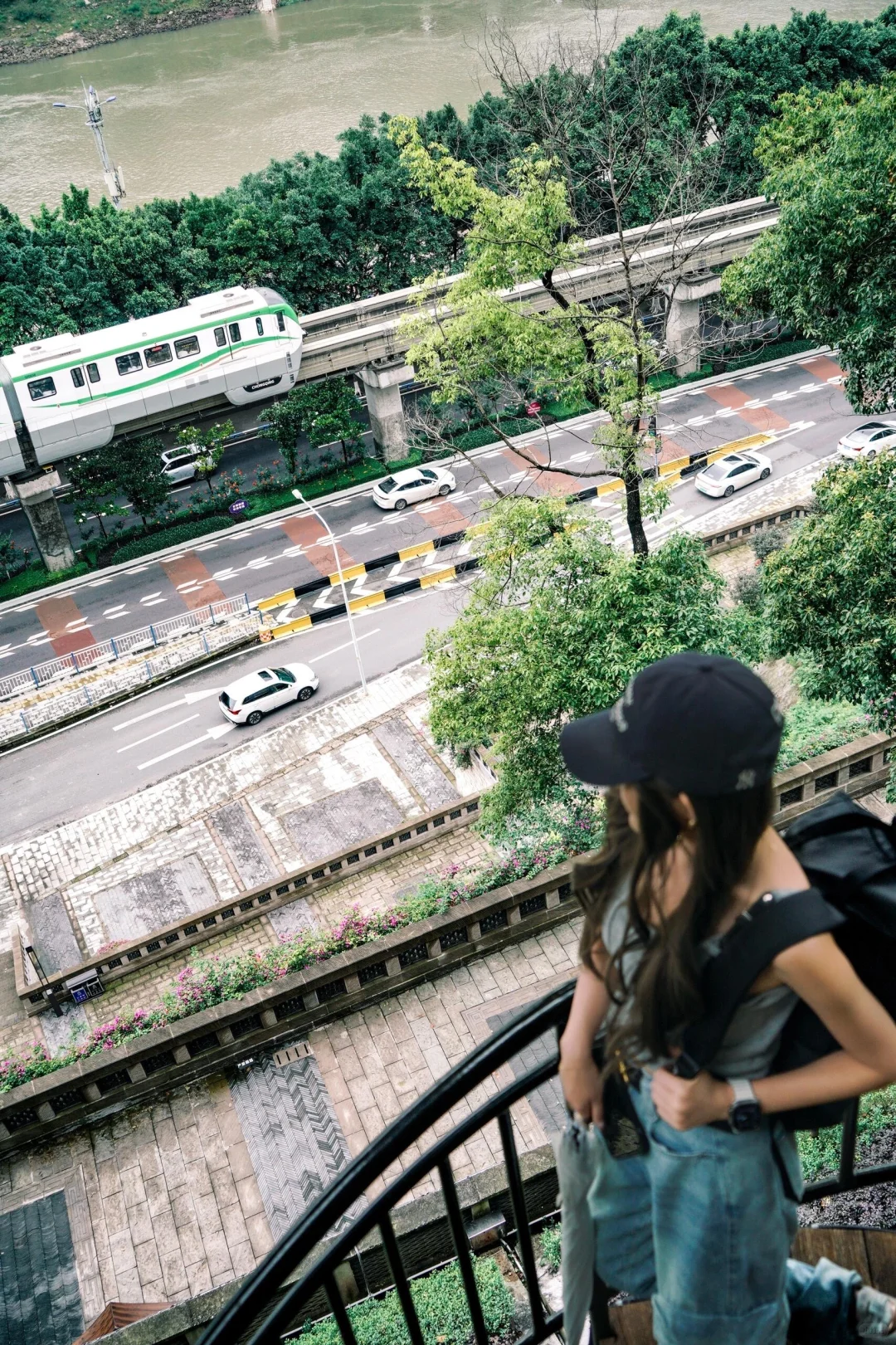 重庆人嘴真严！蔡依林打卡的步道居然不宣传