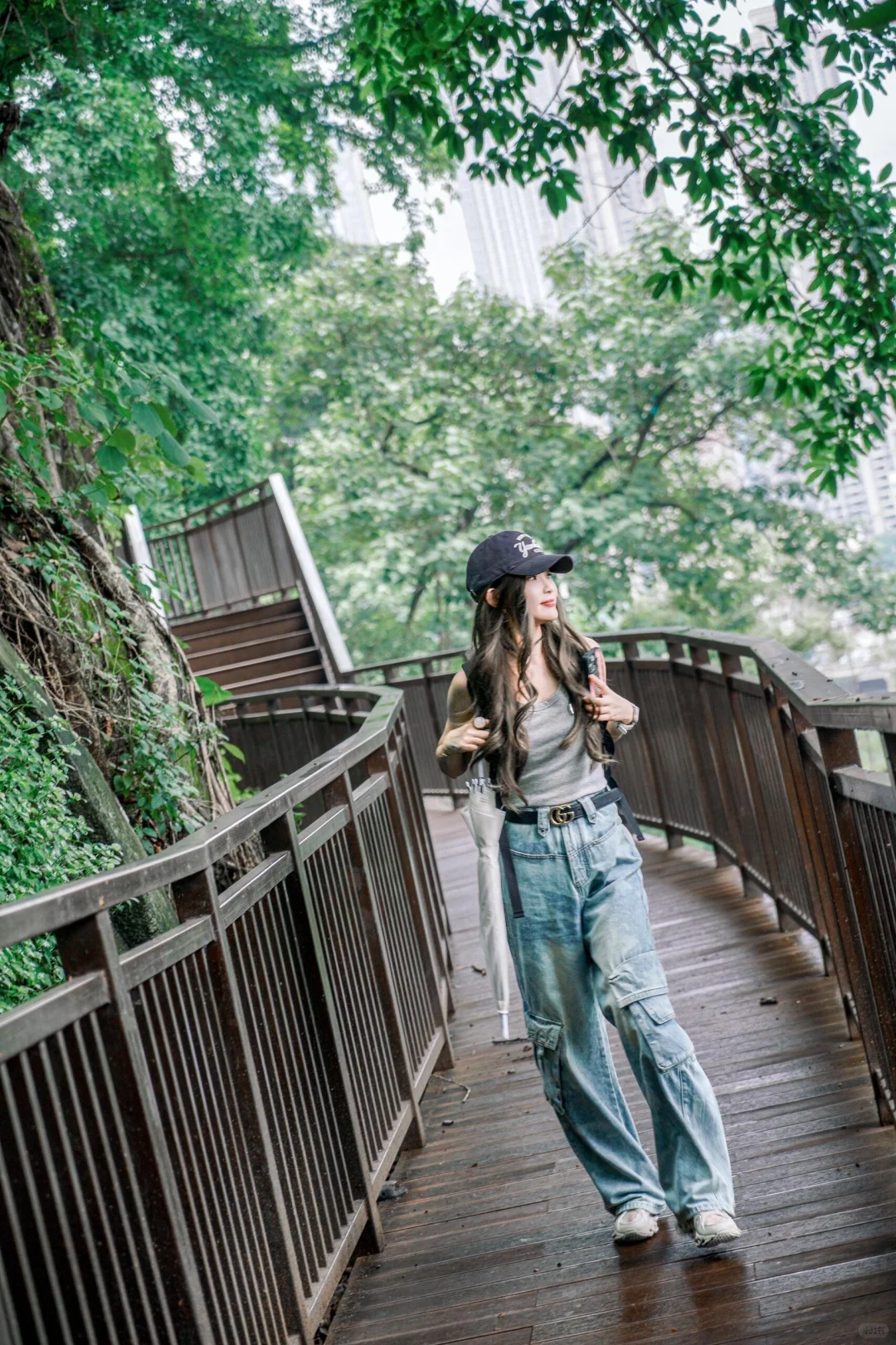 重庆人嘴真严！蔡依林打卡的步道居然不宣传