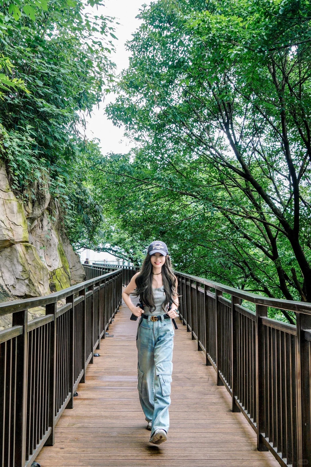 重庆人嘴真严！蔡依林打卡的步道居然不宣传