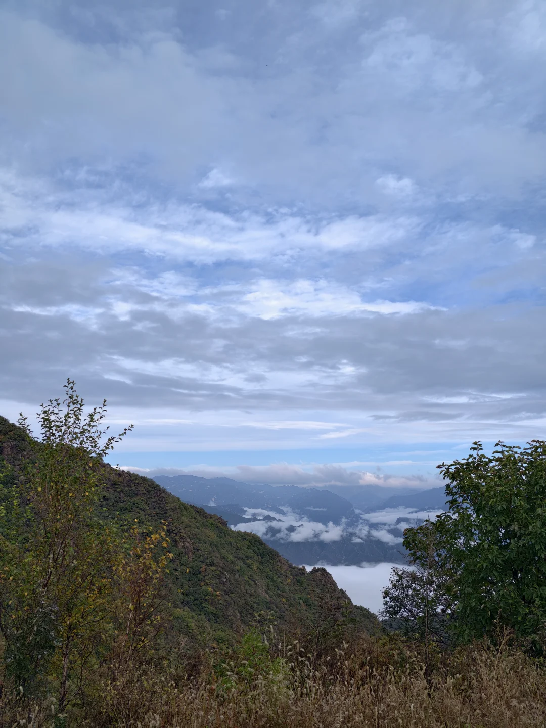 京秋必冲！北京百瑞谷藏着绝美云海与彩林，