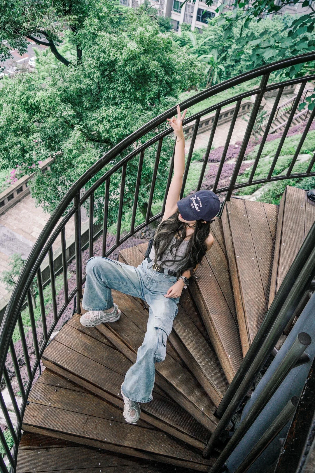 重庆人嘴真严！蔡依林打卡的步道居然不宣传