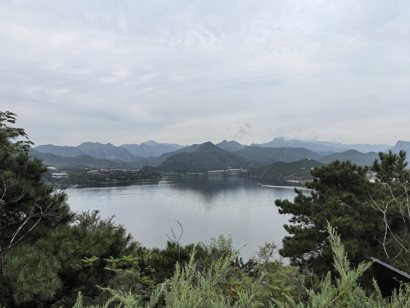 雁栖湖去了