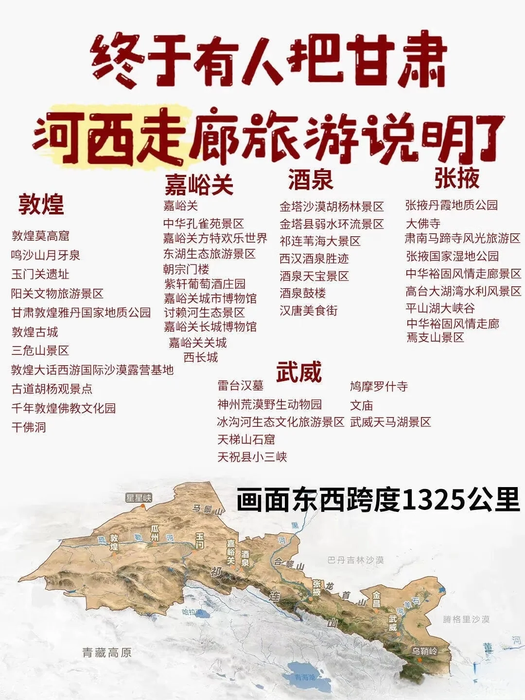 全国部分地区旅游攻略