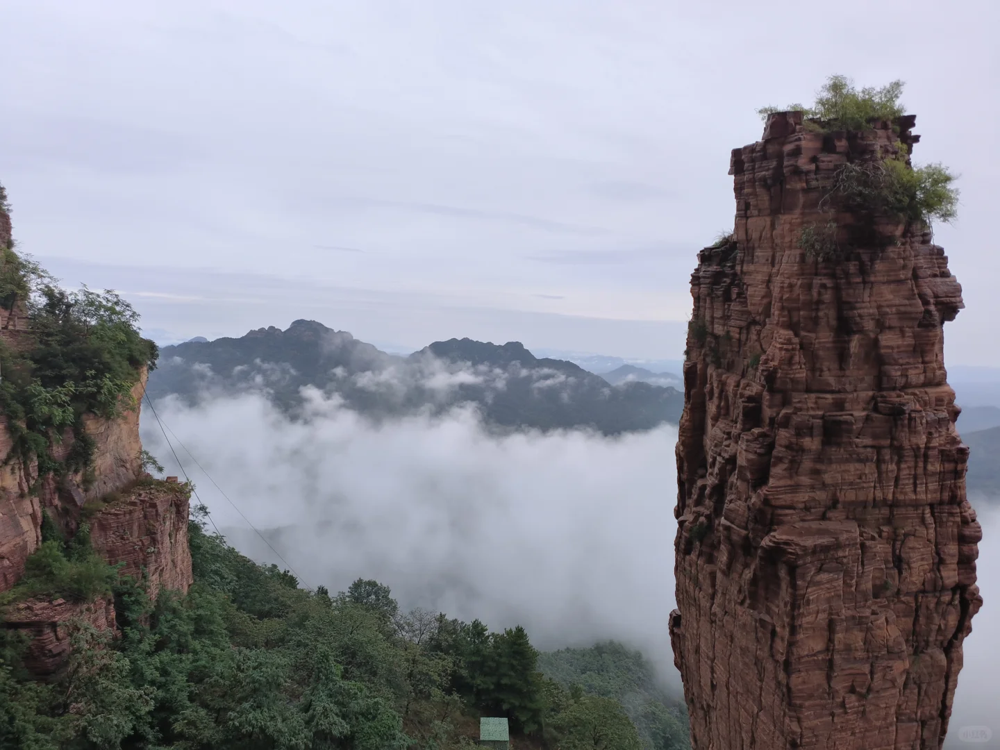 下雨天去东太行，还真赶上好景了