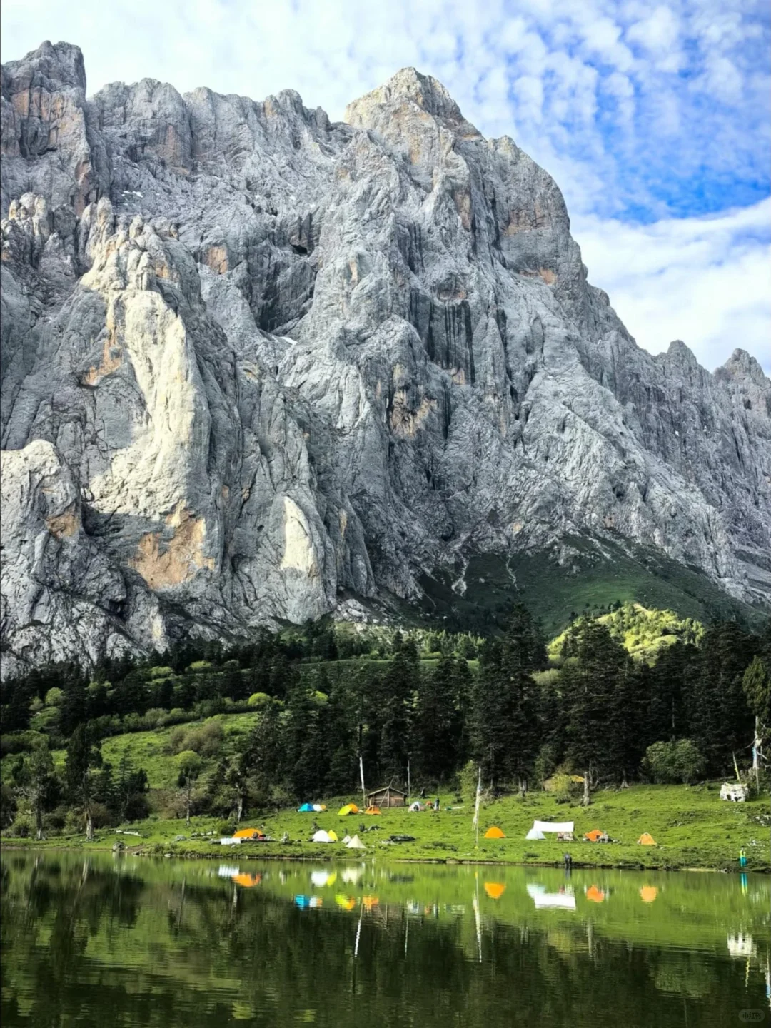 这里不是瑞士 这里是甘肃迭部骨麻湖