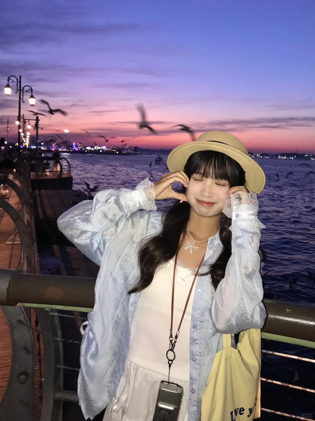 Live实况🌊来大连拍到了18张人生照片!!😭