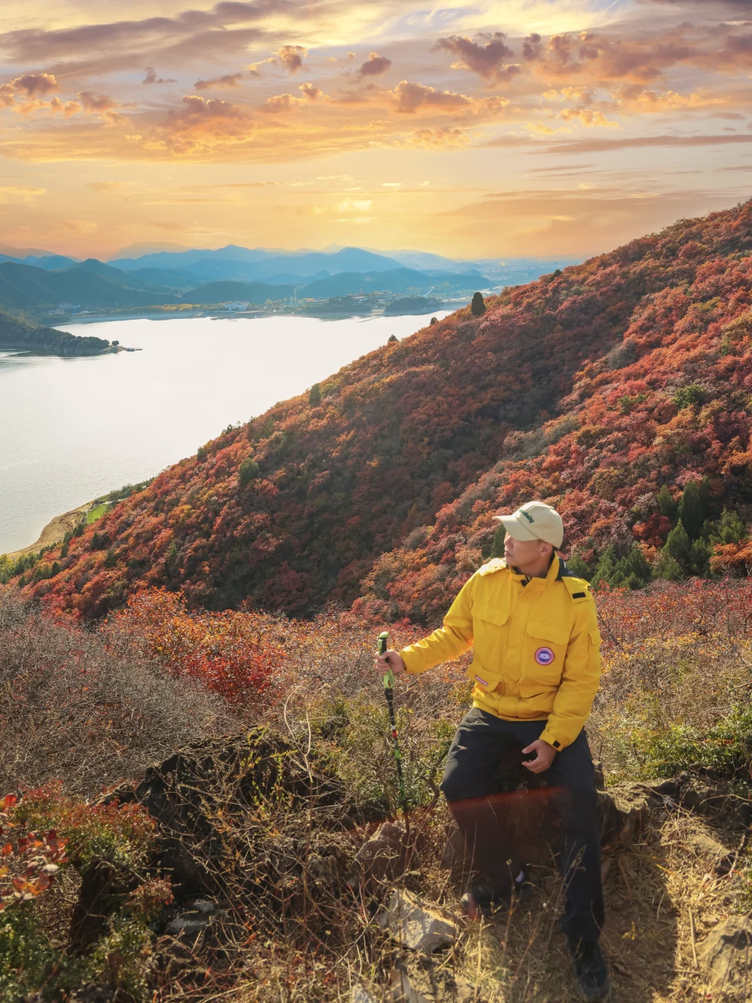 发朋友圈被问爆的绝美红叶谷🍁附地图