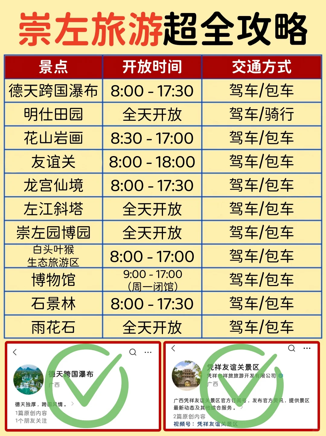 📍崇左旅游懒人版攻略‼️超详细