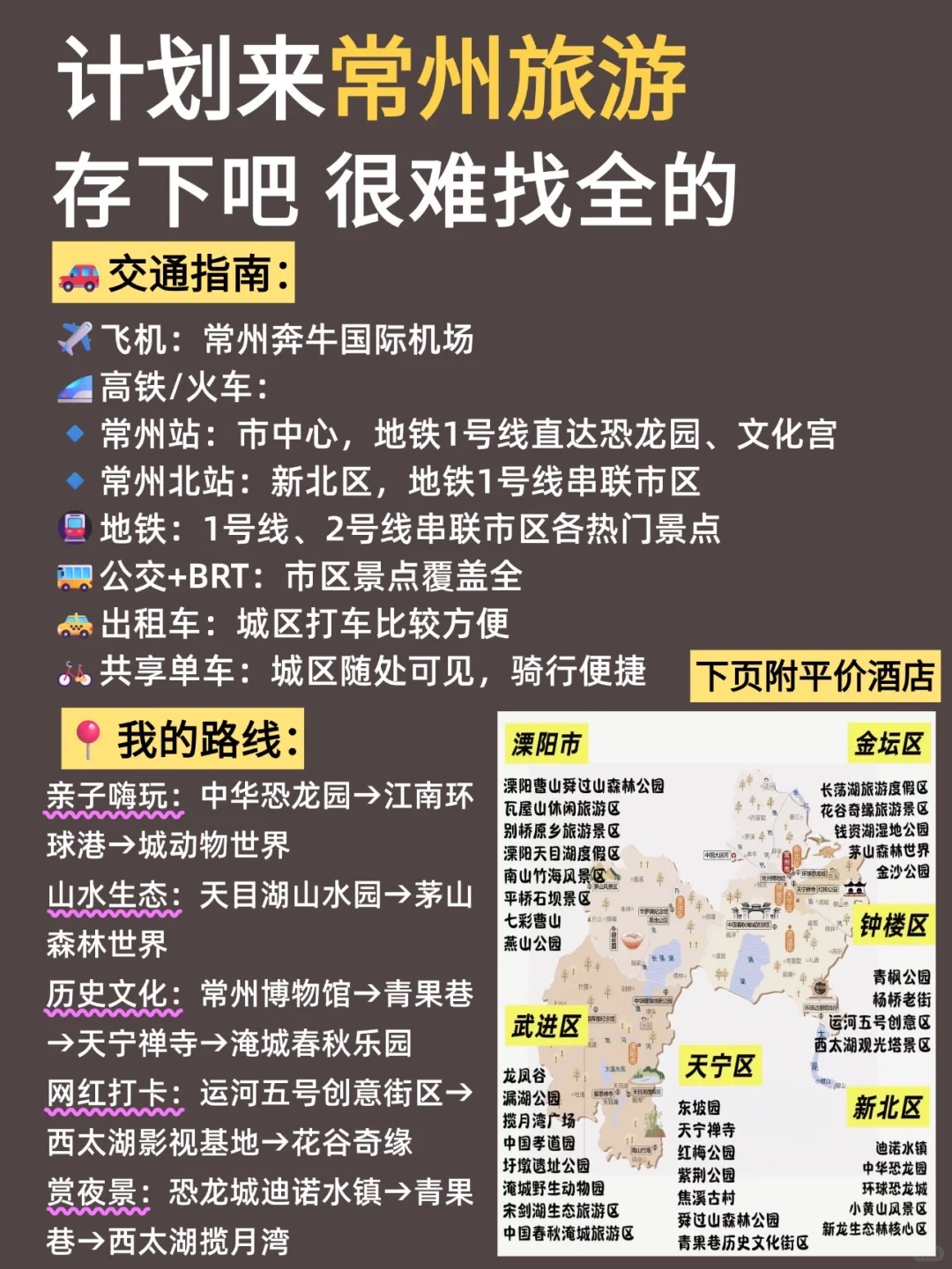 10-11月来常州旅游请听劝‼️超全避雷攻略