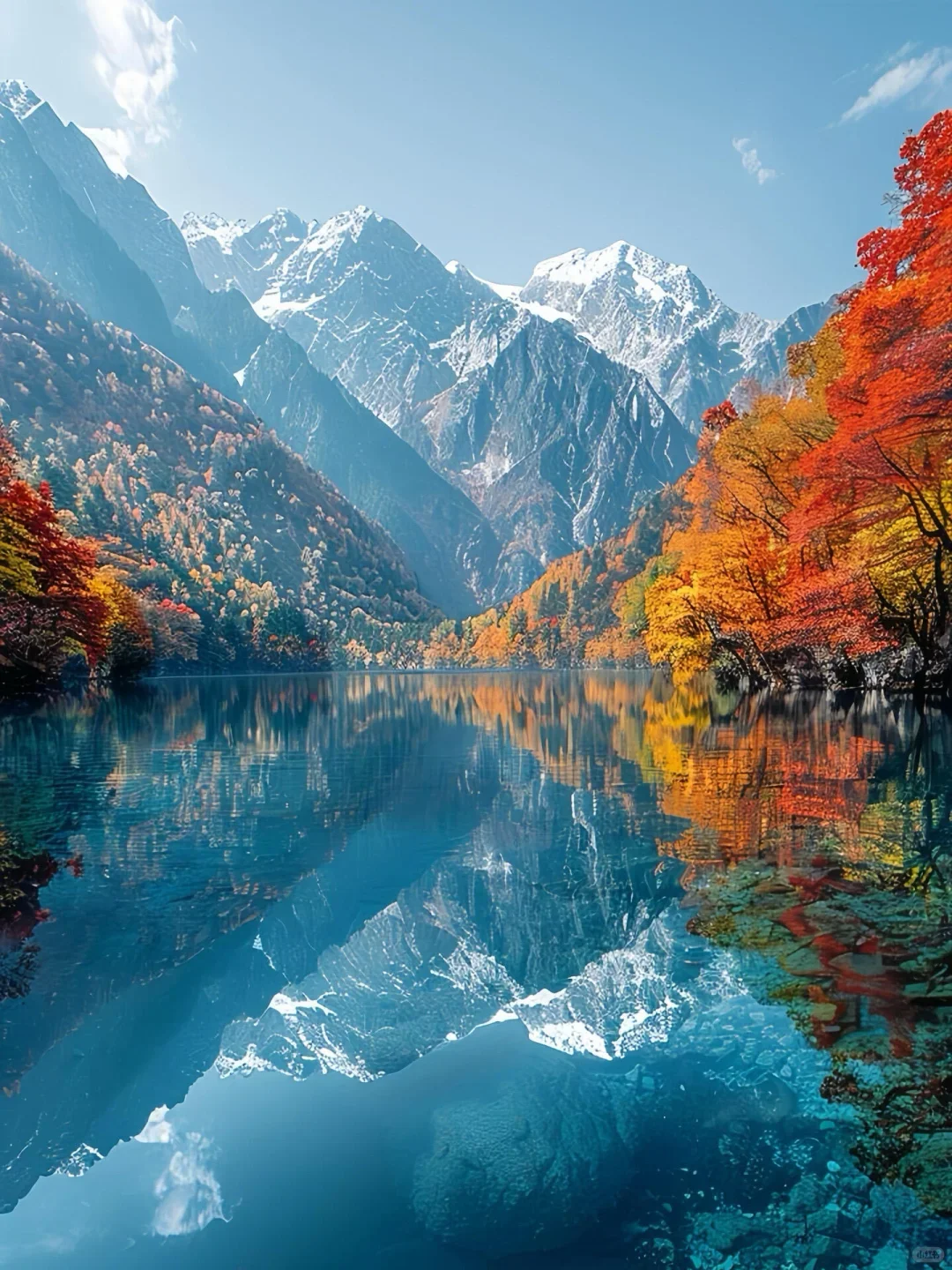 10-11 月的九寨沟一场视觉盛宴!!美到窒息