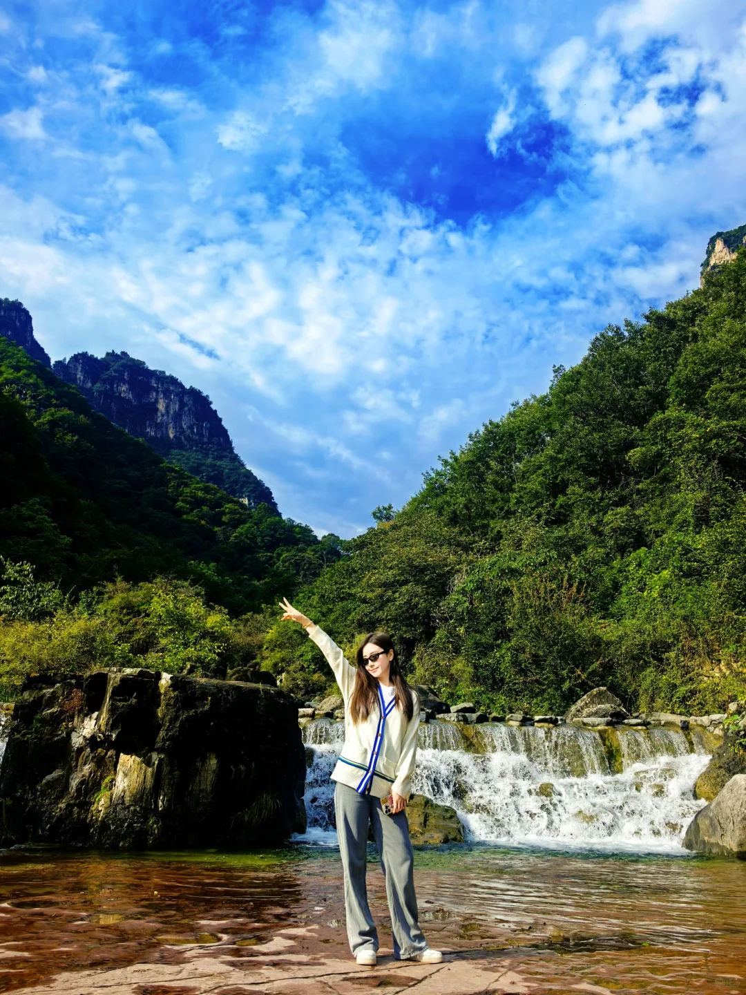 太行山之行Day1｜新乡八里沟景区🌈☁️