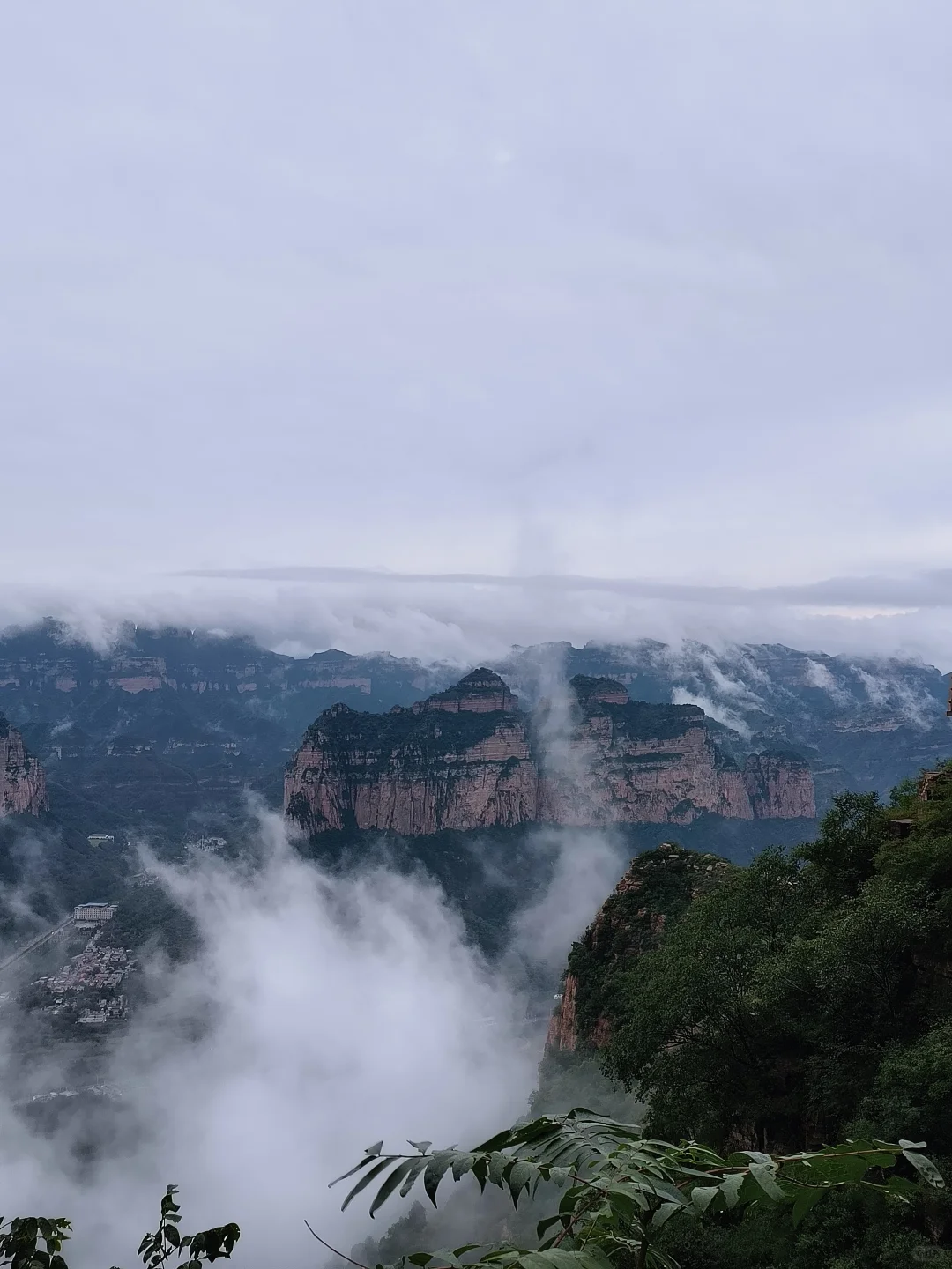下雨天去东太行，还真赶上好景了
