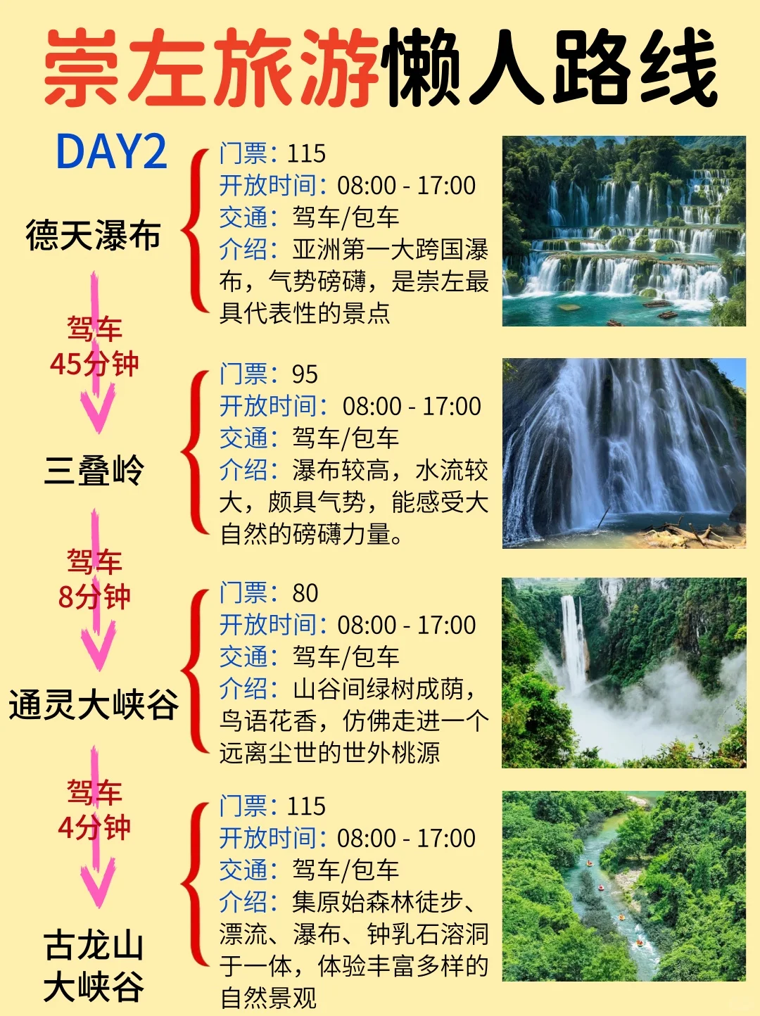 📍崇左旅游懒人版攻略‼️超详细