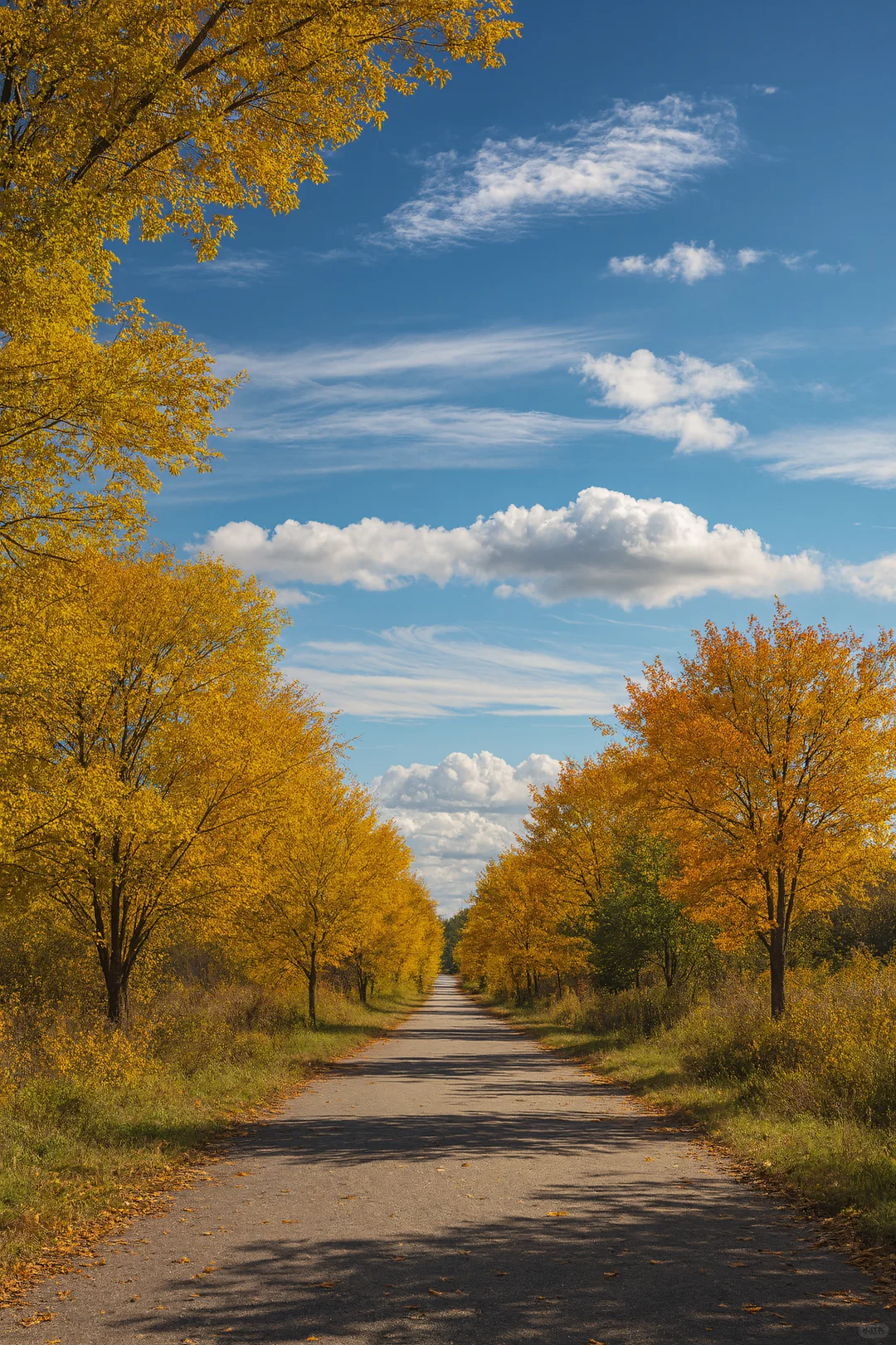 北纬47°的秋天，美成一幅油画！