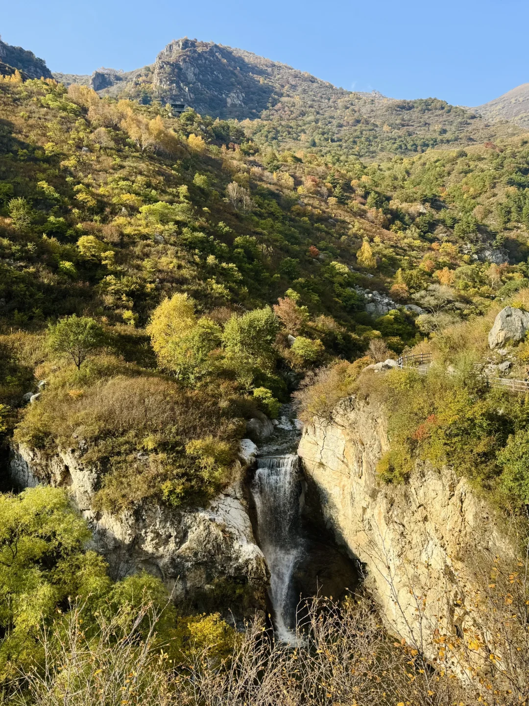 京津自驾4h｜辉川赏秋 人不多 叶子还在🍂