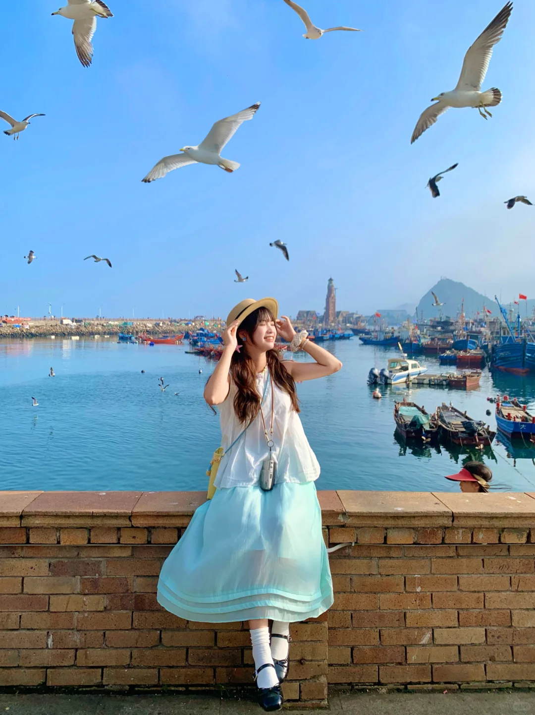 Live实况🌊来大连拍到了18张人生照片!!😭