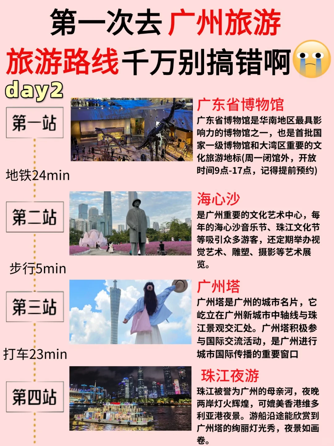 终于有人把10🈷️广州旅游攻略讲清楚了