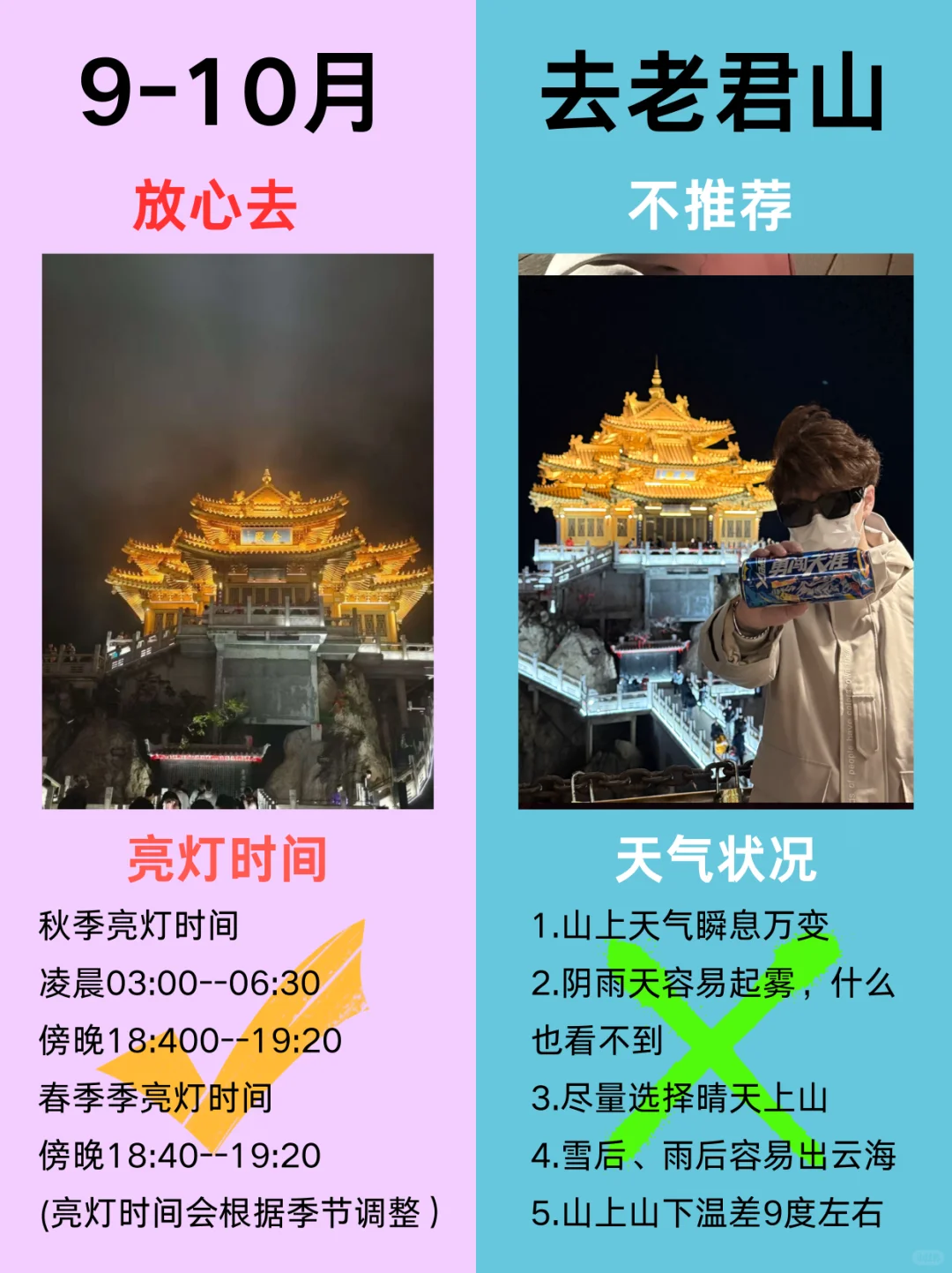 国庆去老君山攻略！不踩坑！