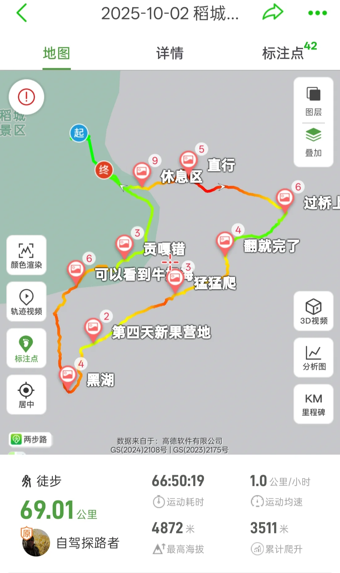 亚丁大转山景区进出