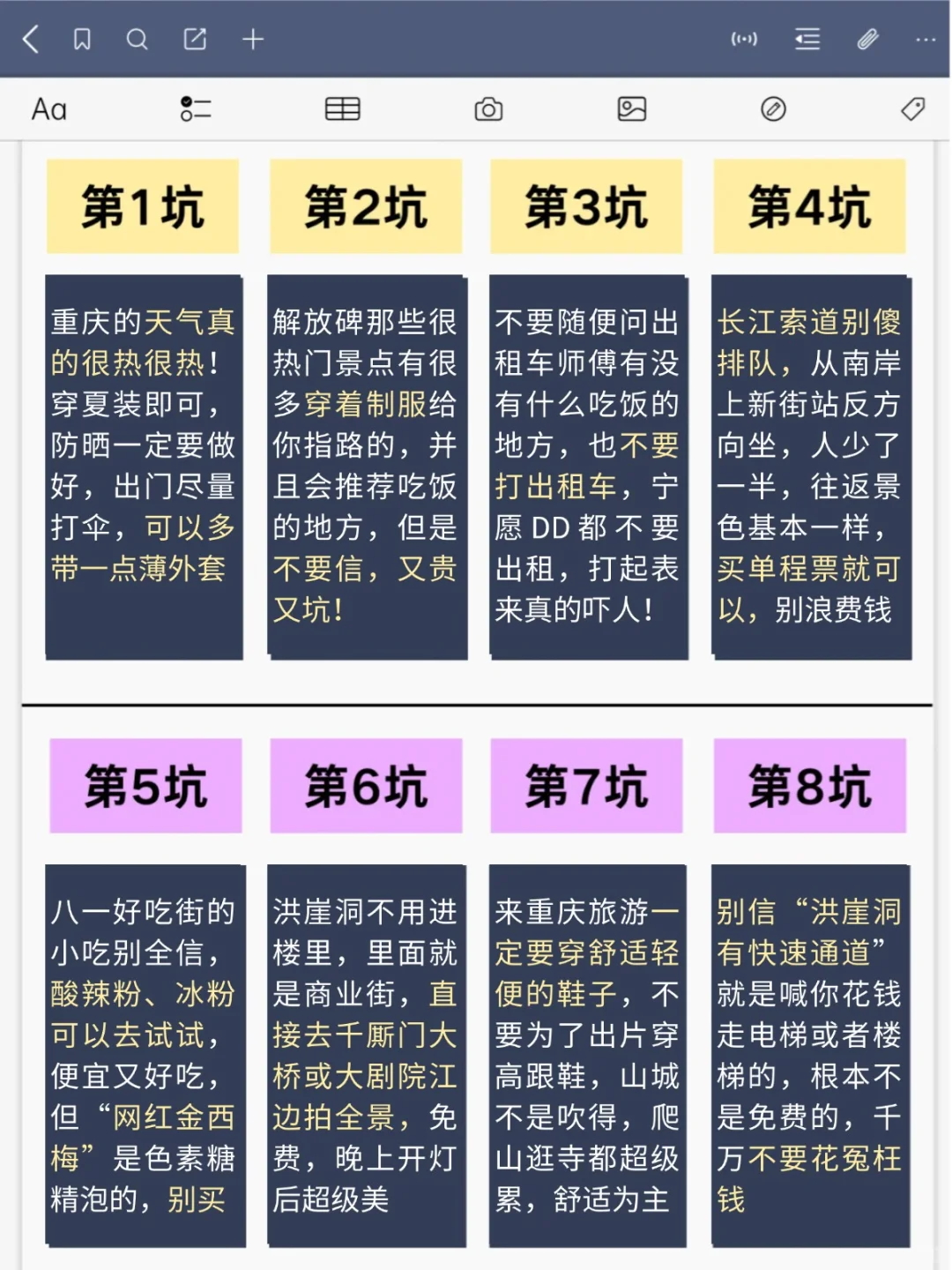 两个抠搜女生已回，重庆旅游现状😭😭