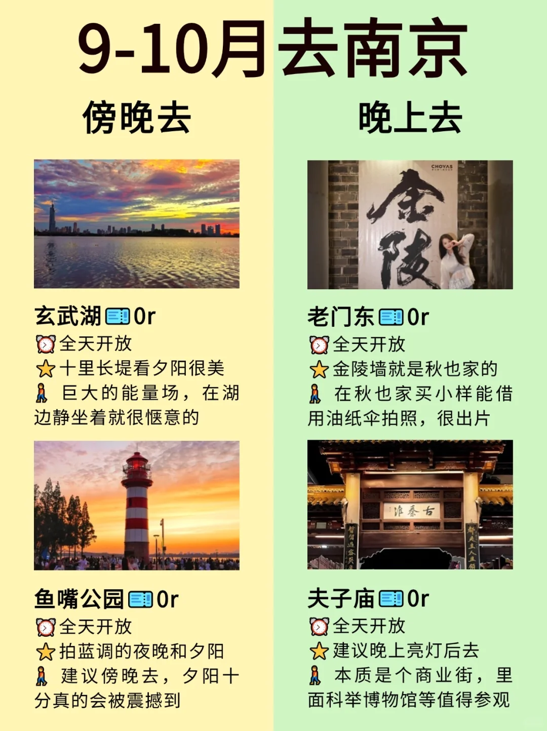 听劝❗️愿9-10月去南京的姐妹都能刷到这篇