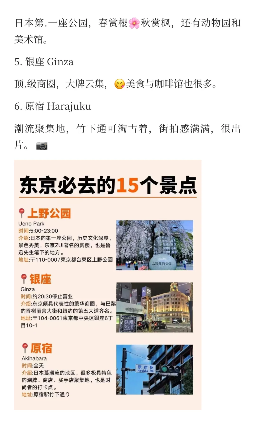 东京自由行必去❗15个热门景点完整攻略