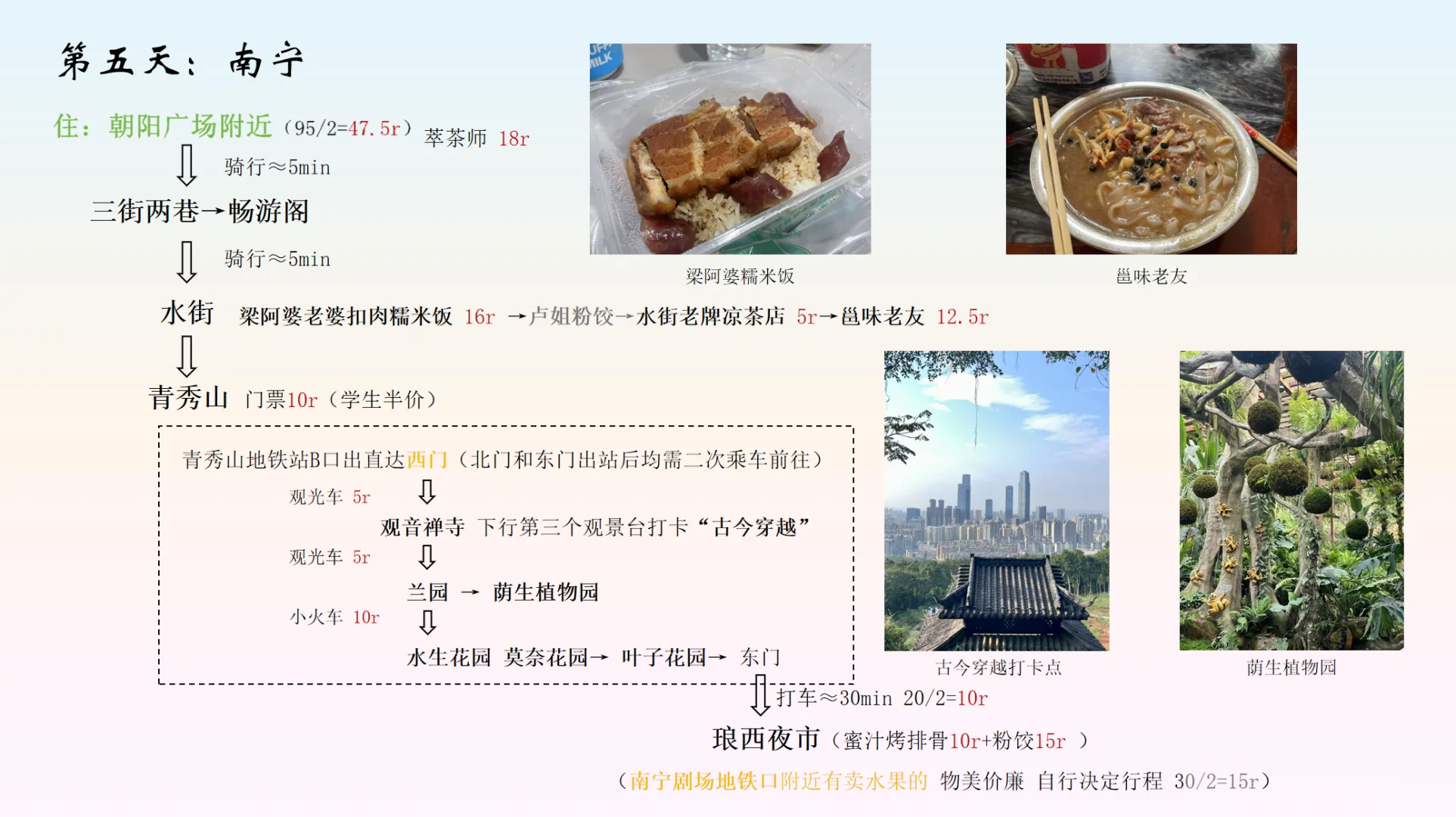 来广西 看这一篇就够啦