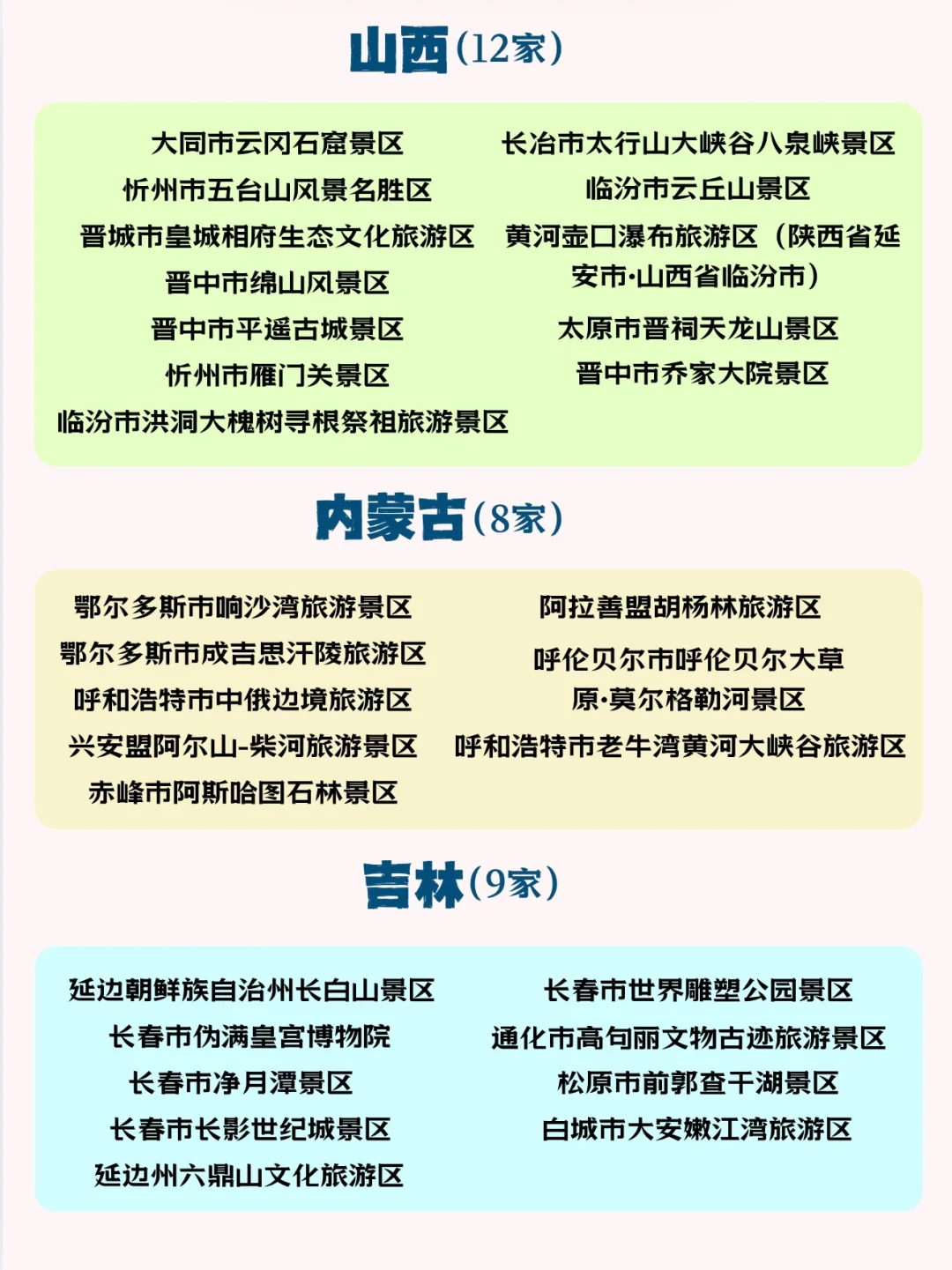 📢 358家“国家5A级旅游景区”全名单来啦！