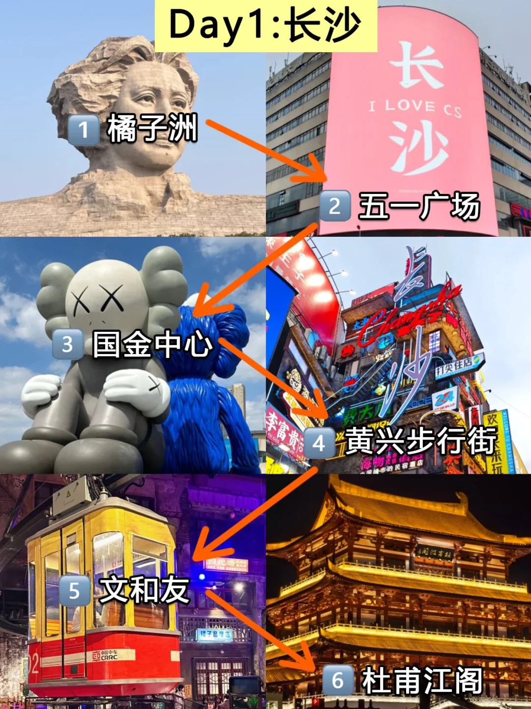 长沙+武汉4天3夜详细攻略🔥无脑抄作业版✅