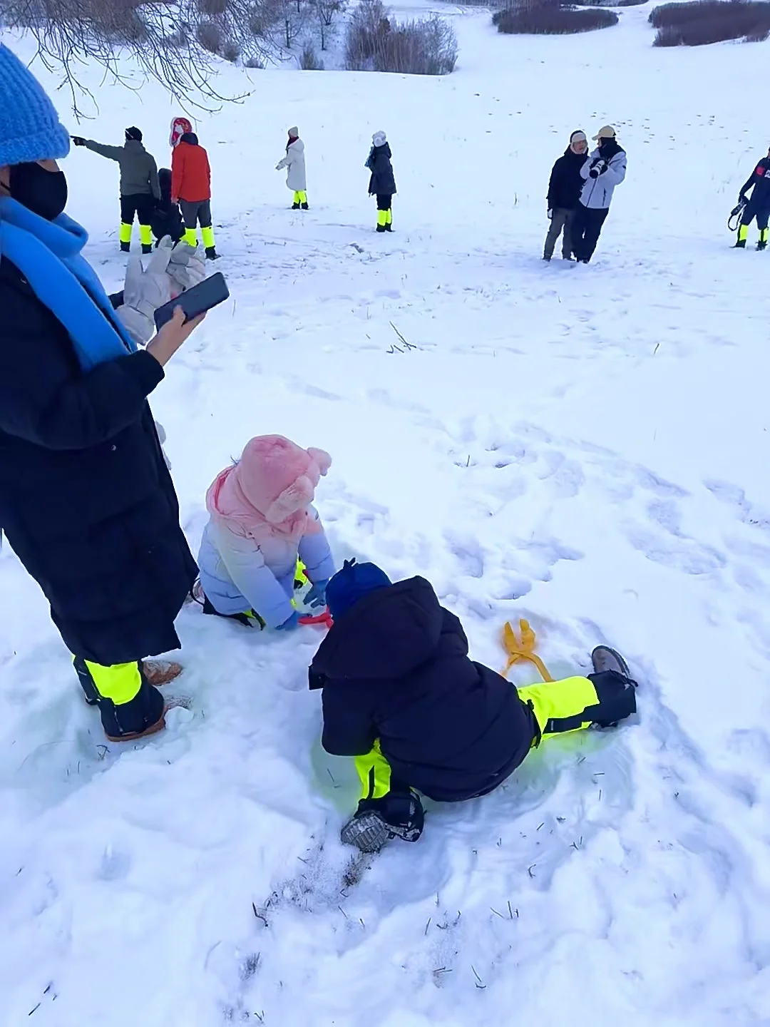 放弃哈尔滨了，高铁直达玩雪地❄️我先冲了