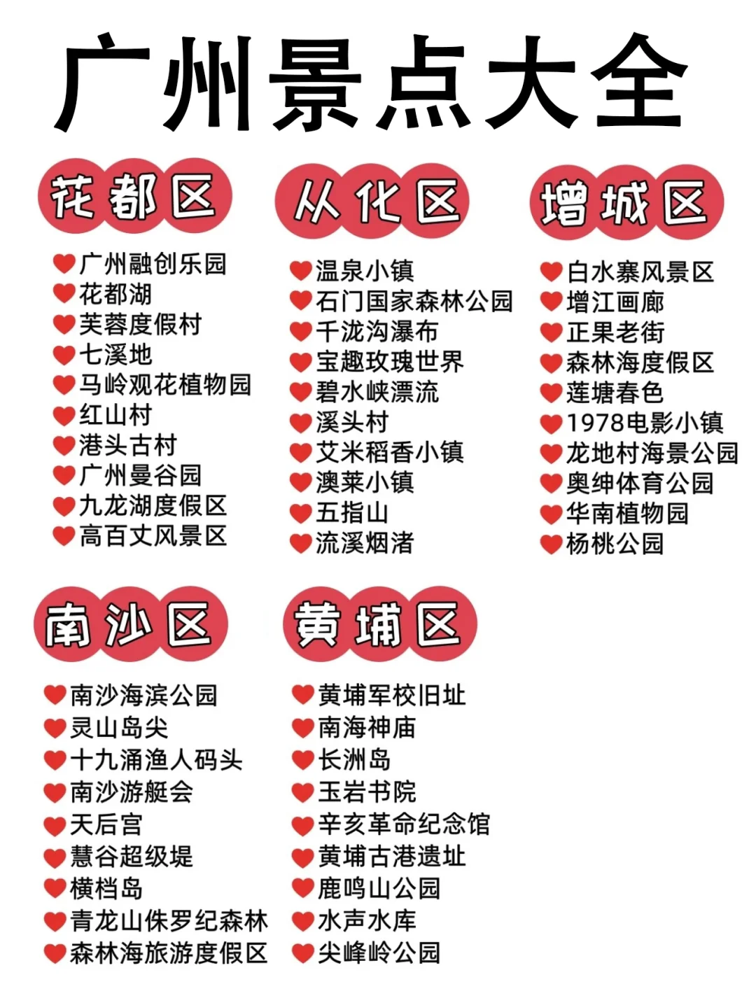 广州景点📸合集来了