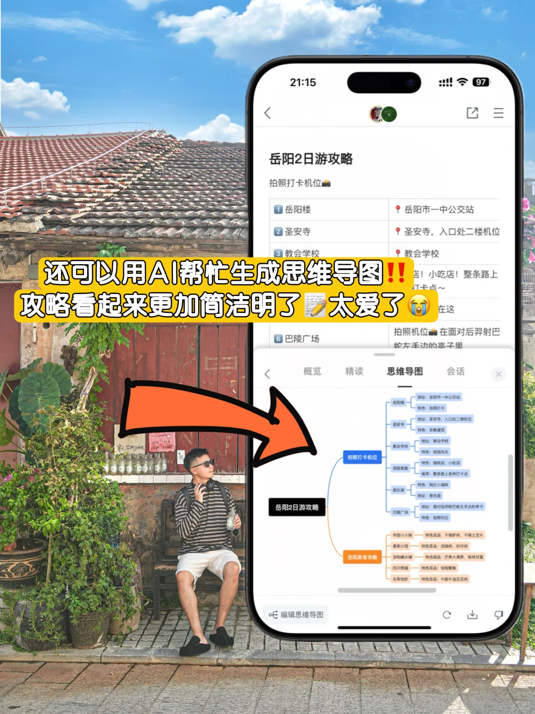 为了这12图，我特意来了趟岳阳❗️暴走3w步‼️