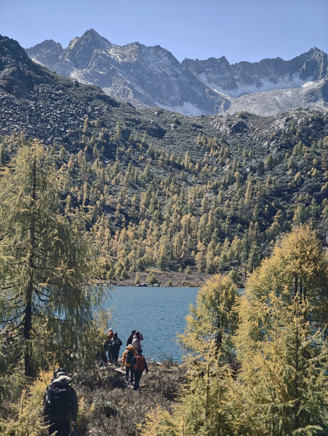 行走的金秋诗篇 3日党岭三湖徒步，邂逅秋色