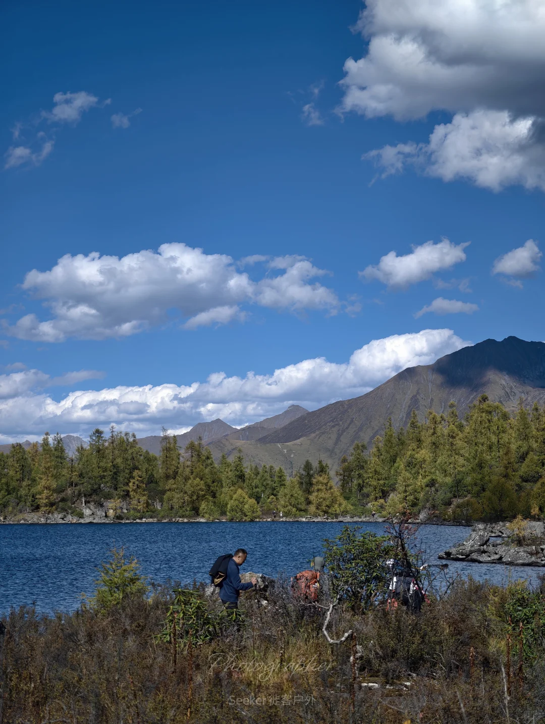 行走的金秋诗篇 3日党岭三湖徒步，邂逅秋色