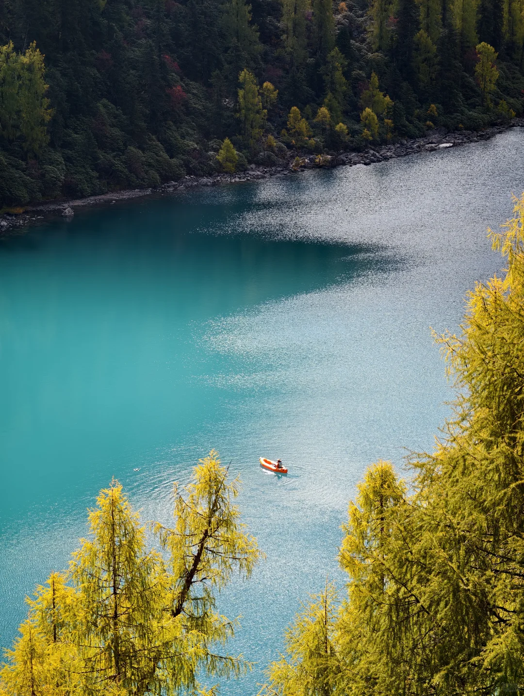 行走的金秋诗篇 3日党岭三湖徒步，邂逅秋色