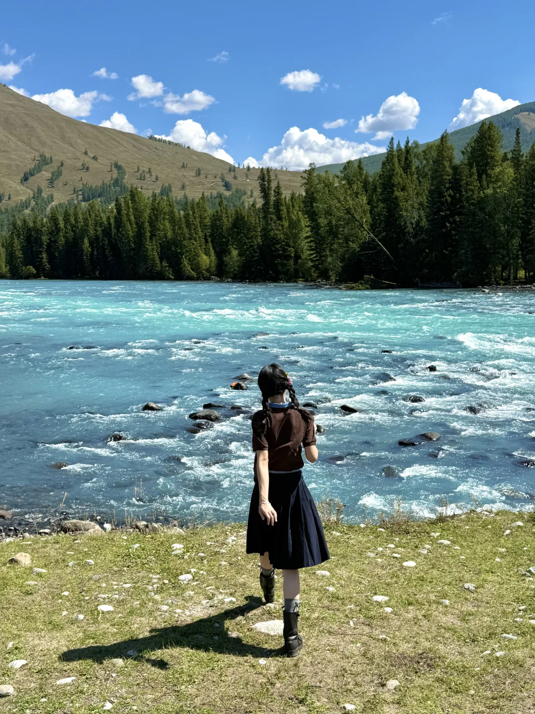 live图才能表达新疆阿勒泰的蓝天白云☁️🏔️