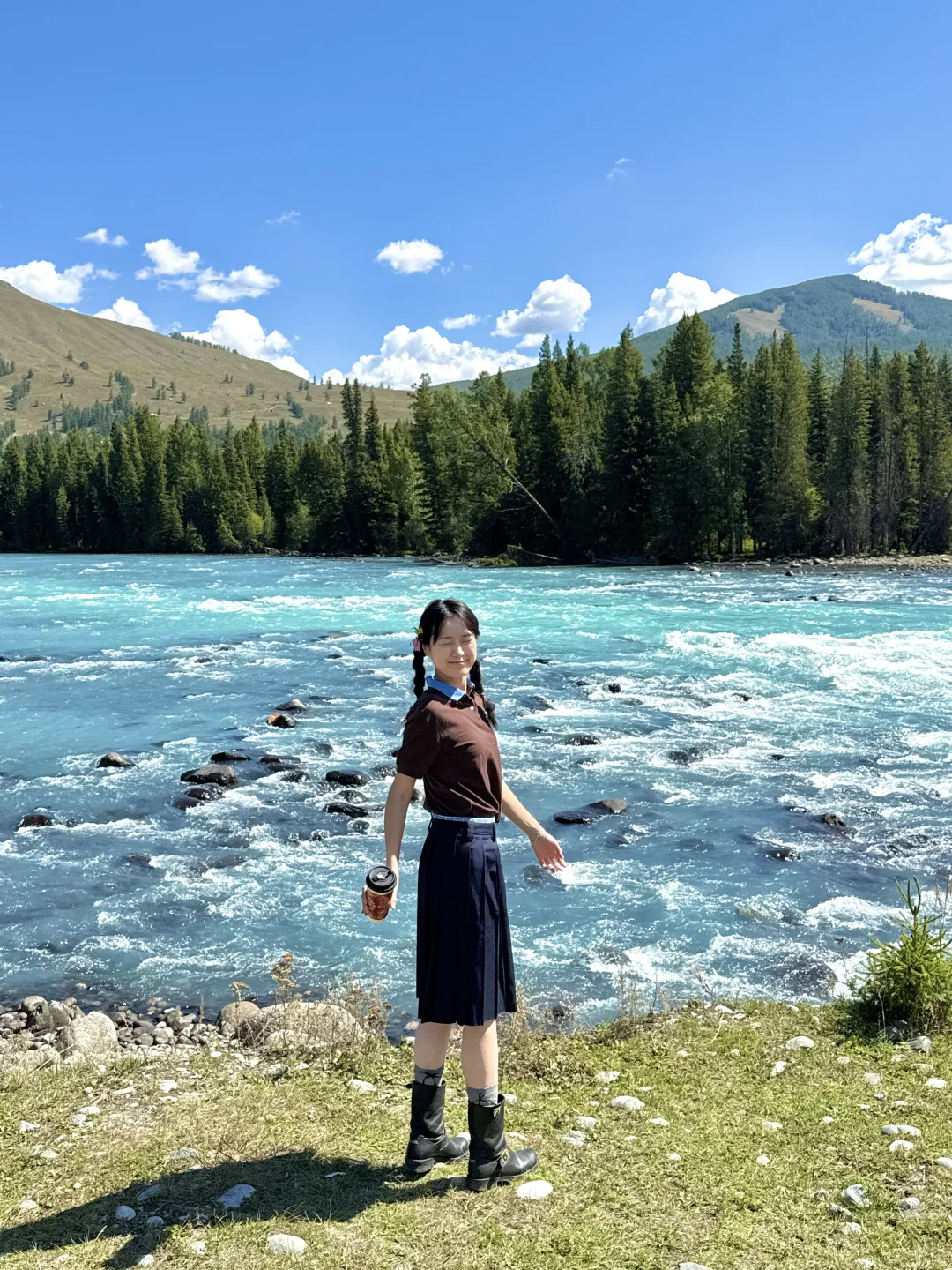 live图才能表达新疆阿勒泰的蓝天白云☁️🏔️