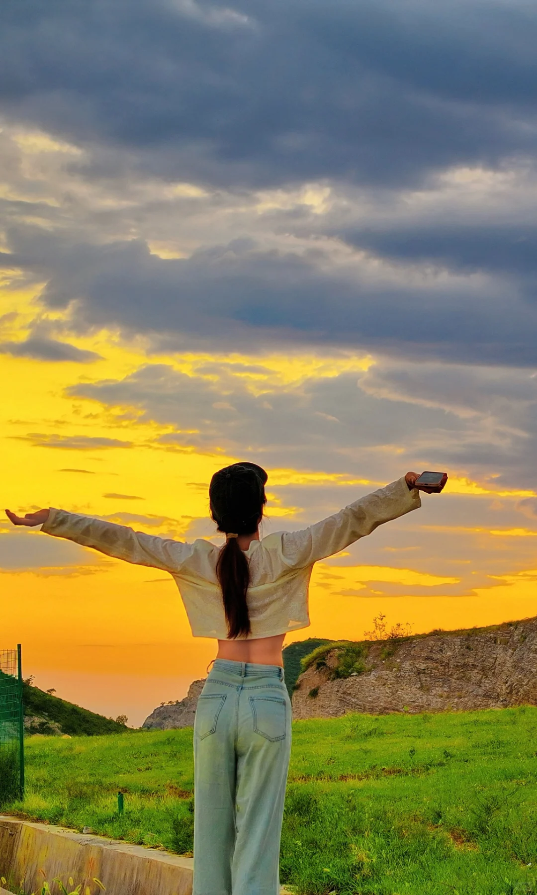 北京1h🚗的“日照金山”太美了❗️人少景美快冲