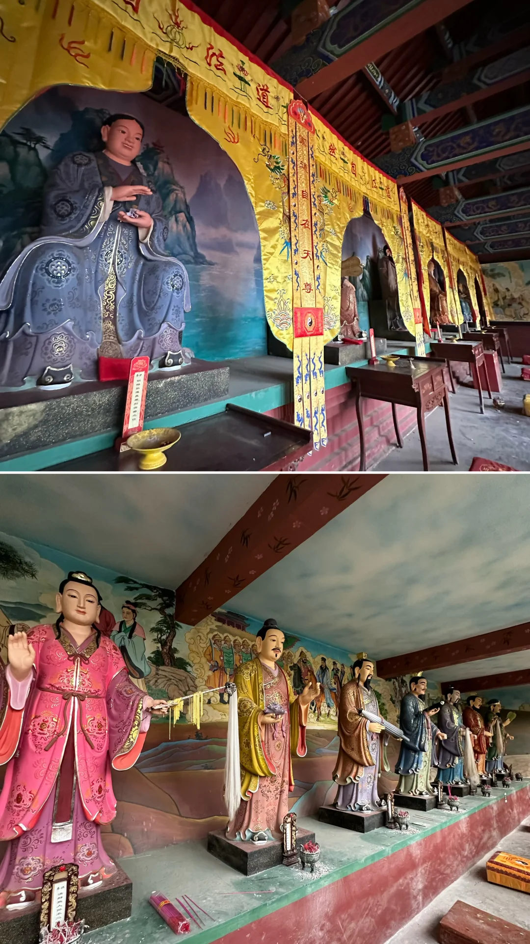 一面崖壁竟挂着28座庙❓北京3h，那很local了