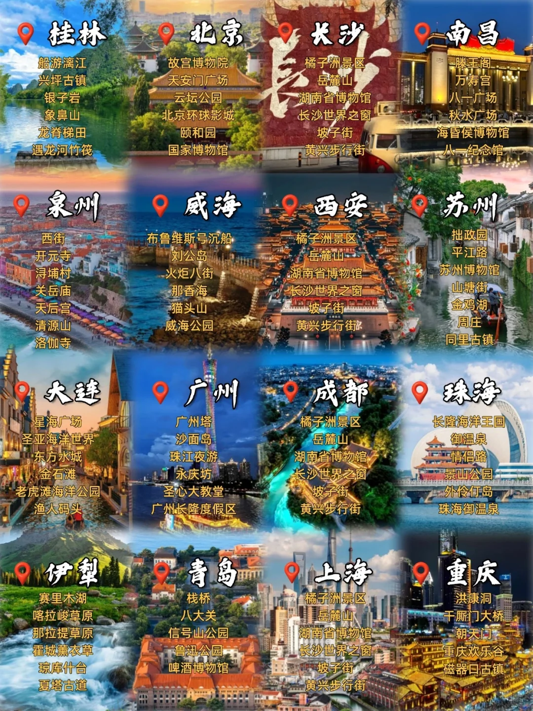 暑假亲子|情侣|闺蜜出游这些地方任选不踩雷