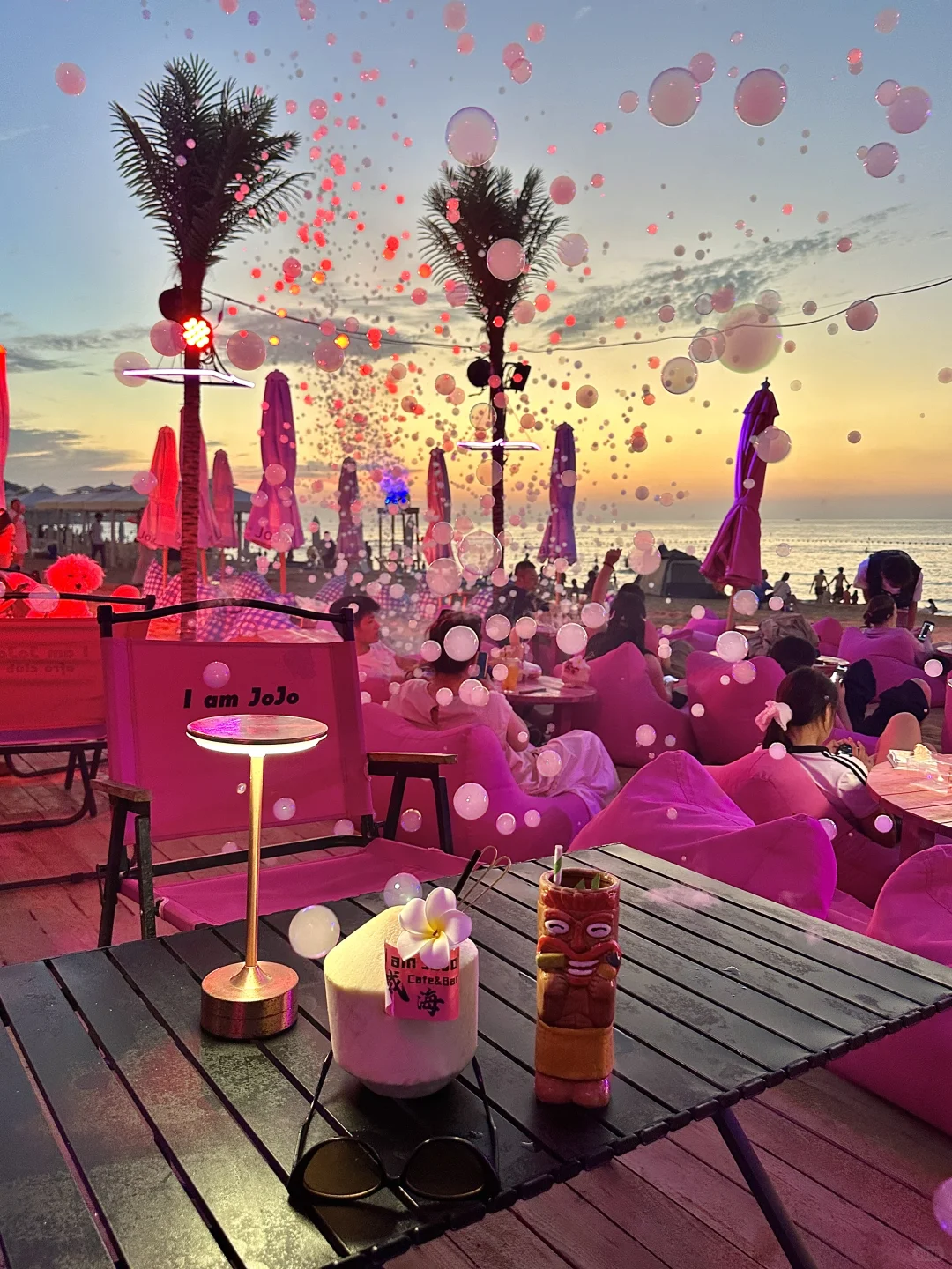 威海实况！！！都拍到了么！！！山东的世纪晚霞