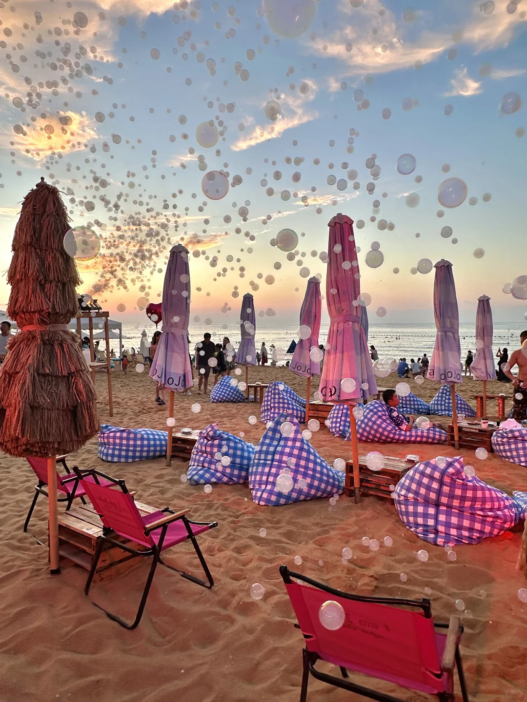 威海实况！！！都拍到了么！！！山东的世纪晚霞