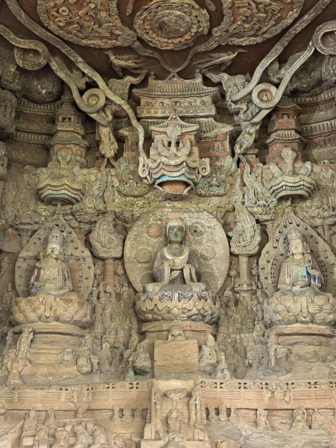 不抱期待的大足石刻,体验很好