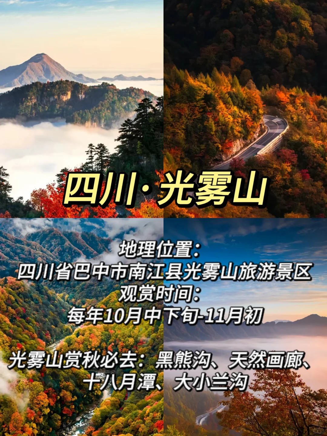 ✨适合11月赏秋的10个城市大合集🍁-