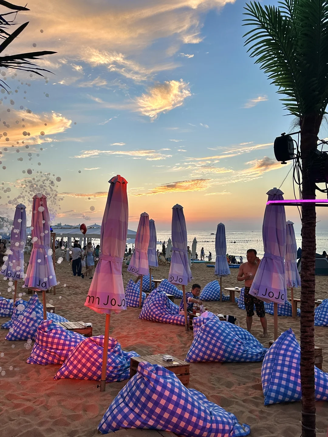 威海实况！！！都拍到了么！！！山东的世纪晚霞